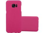 Cadorabo Custodia Protettiva Per Samsung Galaxy S7 Edge Custodia In Rosa Custodia Rigida Per Telefono Cellulare Cover