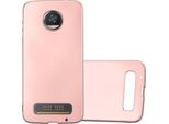 Cadorabo Custodia Protettiva Per Motorola Moto Z2 Case In Rosa Custodia Per Telefono Cellulare Custodia In Silicone Tpu Custodia Cover Case