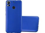 Cadorabo Custodia Protettiva Per Htc Desire 10 Pro Custodia In Blu Telefono Cellulare Tpu Silicone Custodia Cover Case