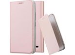 Cadorabo Custodia Per Cellulare Per Motorola Moto E4 Custodia Protettiva In Rosa Cover Etui Book Case Booklet