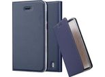 Cadorabo Custodia Per Cellulare Per Nokia 2 2017 Custodia Protettiva In Blu Cover Etui Book Case Booklet