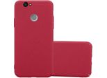 Cadorabo Custodia Protettiva Per Huawei Nova In Rosso Custodia Rigida Per Telefono Cellulare Cover