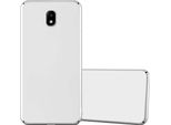 Cadorabo Cover Per Samsung Galaxy J7 2017 Cover Protettiva In Argento Custodia Rigida Per Telefono Cellulare Cover Case
