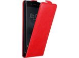 Cadorabo Cover Per Nokia 5 2017 Cover Protettiva In Rosso Flip Case Custodia Per Telefono Cellulare Cover