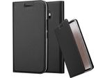 Cadorabo Custodia Per Cellulare Per Htc One M10 Custodia Protettiva In Nero Cover Etui Book Case Booklet