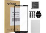Cadorabo Pellicola Blindata Per Huawei P Smart / Enjoy 7S Pellicola Protettiva In Nero A Schermo Intero Vetro Temperato Di Protezione Del Display