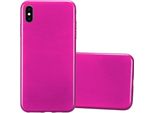 Cadorabo Custodia Per Apple Iphone Xs Max Custodia Protettiva In Rosa Custodia Protettiva In Silicone Tpu Cover