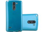 Cadorabo Custodia Per Lg G3 Stylus Custodia Protettiva In Silicone Tpu Protettivo Turchese Custodia Cover