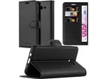 Cadorabo Cover Per Samsung Galaxy J5 2017 Versione Usa Cover Protettiva In Nero Custodia Per Cellulare Cover Chiusura Magnetica
