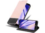Cadorabo Custodia Per Lg G2 Custodia Protettiva In Pelle Finta Rosa Shandy Case Book Case
