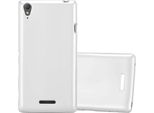 Cadorabo Copertura Protettiva Per Sony Xperia T3 In Argento Custodia Del Telefono Cellulare Custodia In Silicone Tpu Custodia Cover