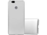 Cadorabo Cover Per Huawei Nova Cover Protettiva In Argento Custodia Rigida Per Telefono Cellulare Custodia