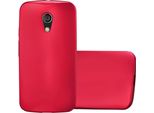 Cadorabo Custodia Protettiva Per Motorola Moto G2 Custodia In Rosso Custodia Per Cellulare Custodia In Silicone Tpu Custodia Cover Case