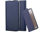 Cadorabo Custodia Per Telefono Cellulare Per Lg K10 2016 Custodia Protettiva In Blu Cover Etui Book Case Booklet