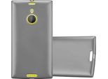 Cadorabo Custodia Protettiva Per Nokia Lumia 1520 Cover In Grigio Custodia Per Cellulare Custodia In Silicone Tpu Cover Case
