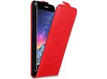 Cadorabo Custodia Per Lg K8 2017 Custodia Protettiva In Rosso Flip Case Custodia Del Telefono Cellulare Custodia Cover