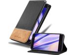 Cadorabo Custodia Per Htc One M10 Custodia Protettiva In Nera Shandy Case Book Case Etui