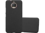 Cadorabo Custodia Protettiva Per Motorola Moto G5S Plus Cover In Nero Custodia Per Cellulare Tpu Etui Cover Case
