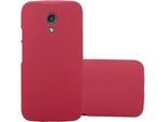 Cadorabo Custodia Protettiva Per Motorola Moto Z2 Case In Rosso Custodia Rigida Custodia Per Cellulare Cover