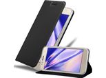 Cadorabo Custodia Per Cellulare Per Motorola Moto G5S Plus Custodia Protettiva In Nero Cover Etui Book Case Booklet