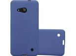 Cadorabo Copertura Protettiva Per Nokia Lumia 550 In Blu Custodia Per Telefono Cellulare Tpu Etui Cover Case