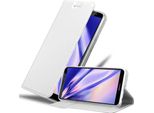 Cadorabo Custodia Per Cellulare Per Huawei Mate 10 Lite Custodia Protettiva In Argento Cover Etui Book Case Booklet