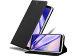 Cadorabo Custodia Per Cellulare Per Oneplus 5T Custodia Protettiva In Nero Cover Etui Book Case Booklet