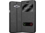 Cadorabo Custodia Protettiva Per Samsung Galaxy A8 2015 Cover In Nero Custodia Del Telefono Cellulare Custodia A Libro Cover Case