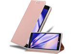 Cadorabo Custodia Per Cellulare Per Nokia Lumia 1520 Custodia Protettiva In Rosa Cover Etui Book Case Booklet