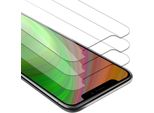 Cadorabo 3X Pellicola Blindata Per Apple Iphone Xs Max Pellicola Protettiva In Vetro Temperato Trasparente Screen Protector