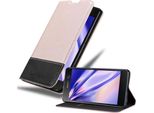 Cadorabo Custodia Per Sony Xperia M5 Custodia Protettiva In Rosa Shandy Custodia Book Case Custodia In Similcuoio