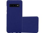 Cadorabo Custodia Protettiva Per Samsung Galaxy S10 4G Custodia In Blu Telefono Cellulare Tpu Etui Cover Case