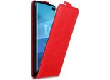 Custodia Cadorabo Per Samsung Galaxy S10 Plus Custodia Protettiva In Rosso Custodia Flip Per Telefono Cellulare Custodia Cover