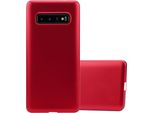 Cadorabo Custodia Protettiva Per Samsung Galaxy S10 4G In Rosso Custodia Del Telefono Cellulare Tpu Custodia In Silicone Cover Case