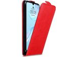 Custodia Cadorabo Per Huawei P30 Cover Protettiva In Rosso Custodia Flip Per Telefono Cellulare Custodia Cover