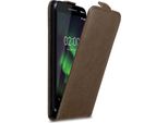Cadorabo Cover Per Nokia 2.1 Cover Protettiva In Marrone Flip Case Custodia Per Cellulare Case Cover