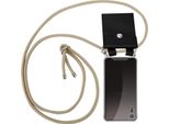 Cadorabo Custodia Protettiva Per Sony Xperia Xz / Xzs Cover In Marrone Cellulare Catena Cavo Staccabile Custodia