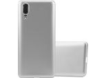Cadorabo Copertura Protettiva Per Huawei P20 In Argento Custodia Del Telefono Cellulare Tpu Custodia In Silicone Custodia Di Copertura
