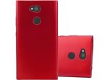 Cadorabo Cover Protettiva Per Sony Xperia L2 In Rosso Custodia Per Cellulare Tpu Custodia In Silicone Cover Case