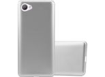 Cadorabo Custodia Protettiva Per Htc Desire 12 In Argento Custodia Del Telefono Cellulare Tpu Custodia In Silicone Cover Case