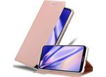 Cadorabo Custodia Per Cellulare Per Huawei P20 Lite 2018 / Nova 3E Custodia Protettiva In Rosa Cover Etui Book Case Booklet