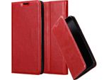 Cadorabo Custodia Per Xiaomi Redmi Go Custodia Protettiva In Rosso Telefono Cellulare Custodia Cover Chiusura Magnetica