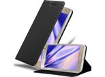 Cadorabo Custodia Per Cellulare Per Samsung Galaxy J7 2015 Custodia Protettiva In Nero Cover Etui Book Case Booklet