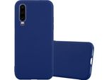 Custodia Cadorabo Per Huawei P30 Custodia Protettiva In Blu Custodia Del Telefono Cellulare Tpu Custodia In Silicone Copertura