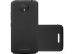 Cadorabo Custodia Protettiva Per Motorola Moto C Plus In Nero Custodia Rigida Per Telefono Cellulare Cover