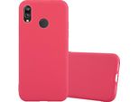 Cadorabo Custodia Per Huawei P20 Lite 2018 / Nova 3E Custodia Protettiva In Rosso Custodia Per Cellulare Tpu Custodia In Silicone Cover