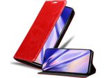 Cadorabo Custodia Per Samsung Galaxy A90 5G Custodia Protettiva In Rosso Custodia Per Cellulare Cover Chiusura Magnetica