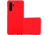 Cadorabo Custodia Protettiva Per Huawei P30 Pro Custodia In Rosso Telefono Cellulare Tpu Etui Cover Case