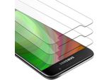 Cadorabo 3X Pellicola Blindata Per Samsung Galaxy A3 2016 Pellicola Protettiva In Vetro Temperato Trasparente Screen Protector