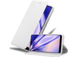 Cadorabo Custodia Per Cellulare Per Huawei P20 Custodia Protettiva In Argento Cover Etui Book Case Booklet
